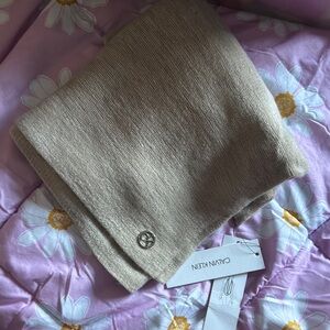 Calvin Klein Beige Scarf